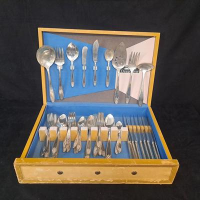 International Silver “Lady Doris” Silverplate Flatware, c. 1936
