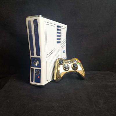 LTD Edition Kinect Star Wars Xbox 360 S Console & Gold Controller 