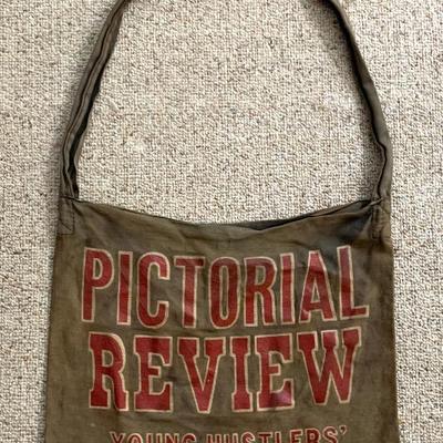 Sale Photo Thumbnail #65: Vtg. magazine delivery bag