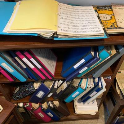 Sale Photo Thumbnail #112: Large collection of banjo sheet music and related 