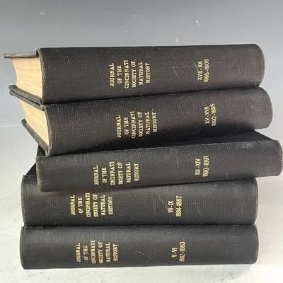 Journal of The Cincinnati Society of Natural History (5) 1882-1906