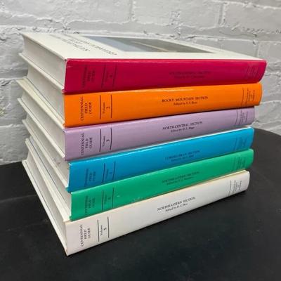 Six Volumes Of Geological Society Centennial Field Guides