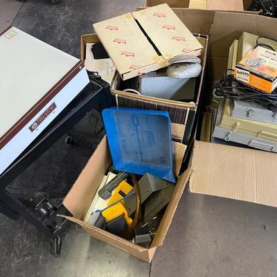 Photography Supplies Cleanout with Leitz, Kodak, Darkroom