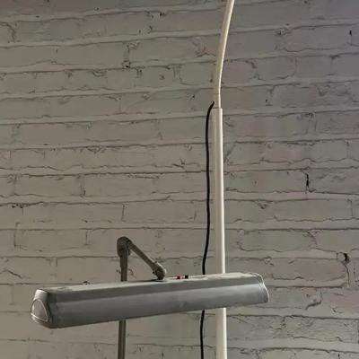 Vintage MCM Desk Lamp and Portable Rolling Lamp 