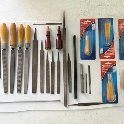 Vintage Chisels and Handles 