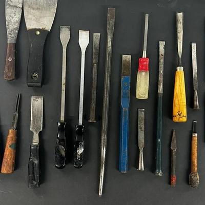 Vintage Chisel And Spade Collection (29)