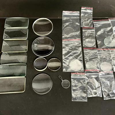 Vintage To Antique Optical Glass And Magnifying Lenses