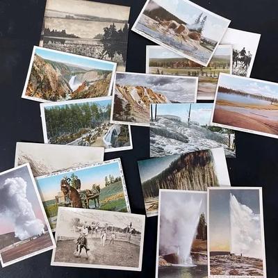  USA Postcards (200), Antique 