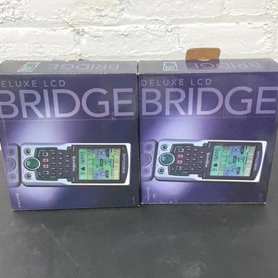 Two Bridge Excalibur Handheld Games, Like New In Boxes