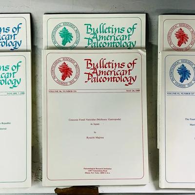 Bulletins Of American Paleontology Volumes 92-97 (6)
