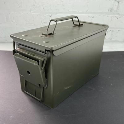 M2A1 50 Cal Ammo Can and Industrial Storage Shelf 