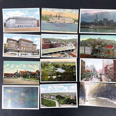 Antique Postcards From Ohio; Cincinnati, Marietta, Milford  (50)