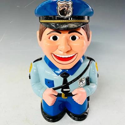 Vintage Original Cookie Cop Cookie Jar 