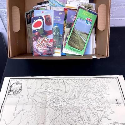 Collection Of Vintage Maps