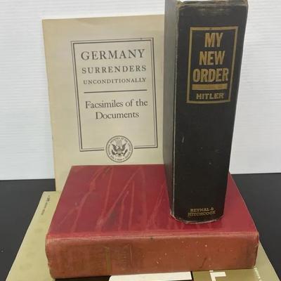 1941 “My New Order” And “Mein Kampf” 1940 And “Capital”