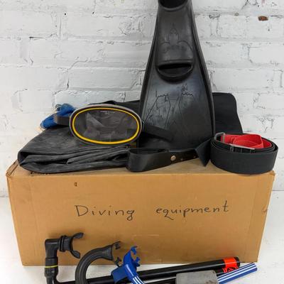 Vintage diving Equipment 