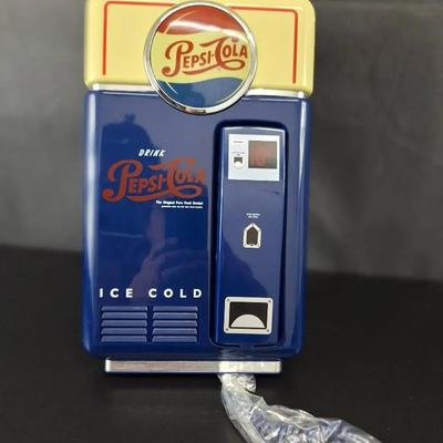 Vintage Nostalgic Pepsi Vending Machine Phone with Integrated Handset - Not Tested 