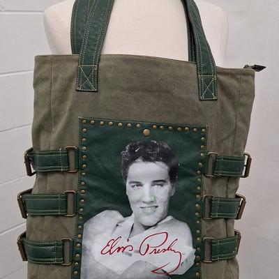 Vintage Elvis Presley Handbag Made by Ashley Co