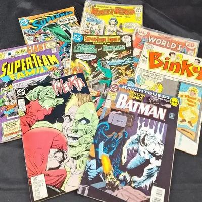 DC Comics - Superman - Wonder Woman - Blinky - Batman - Super Team Family 70's -80's 