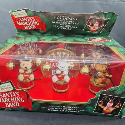 Mr. Christmas Music Santa's Marching Band - Working  