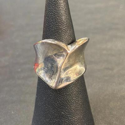 .925 Sterling Silver Ring By RLM Studios, Size 5 3/4