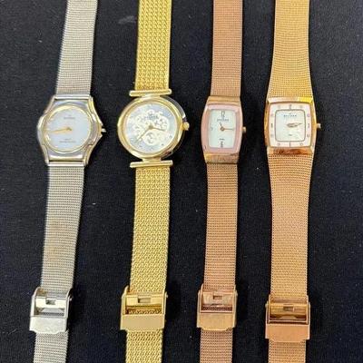 Skagen Metal Band Slim Line Watches (4)