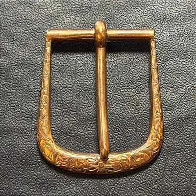 .387 10K Gold Belt Buckle