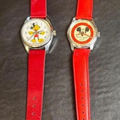  Mickey Mouse Watches (2) 