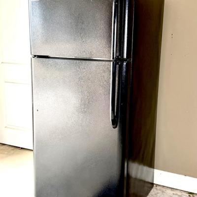 Black Frigidaire Refrigerator 