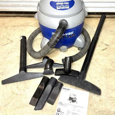16 Gallon Shop Vac with Various Attachments 