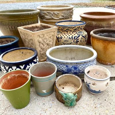 Ceramic Pottery Lot 