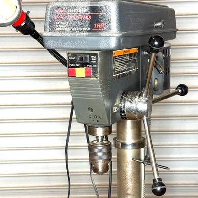 Craftsman 15 Inch Drill Press on Stand With Adjustable Height Table 