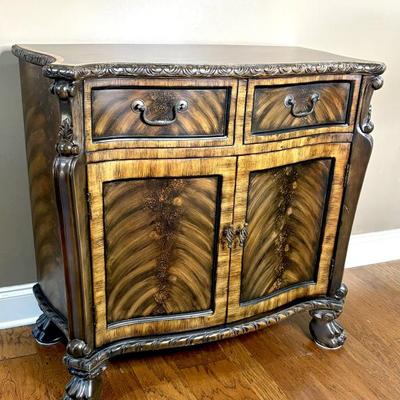 Ornate Claw Foot Entry Table 
