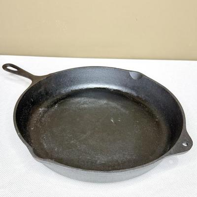 13-1/2” Cast Iron Skillet 