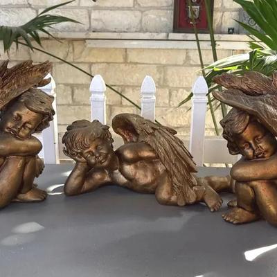 Trio Of Cherub/Angels