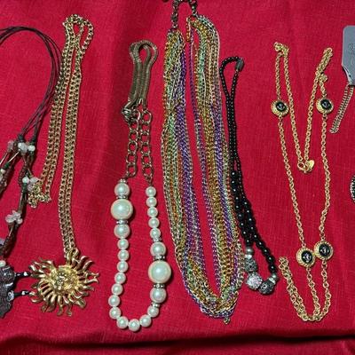 Gold-tone Costume Necklaces 