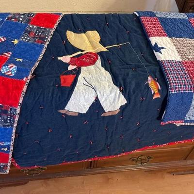 Red White & Blue Cloth Items