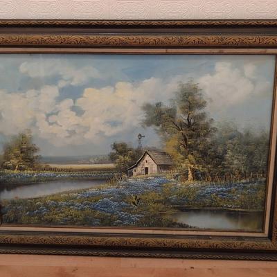 Bluebonnet Painting By K. Neal