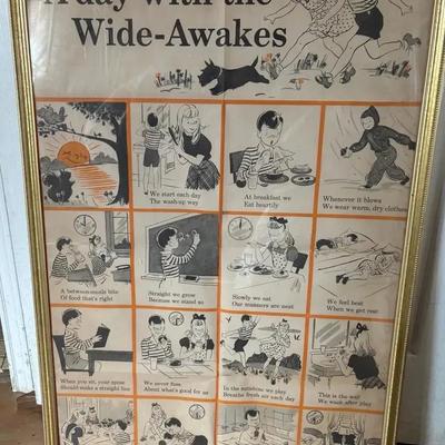 Vintage General Mills Promotional Poster 