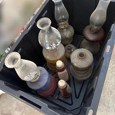Mystery Tub Of Oil Lamps
