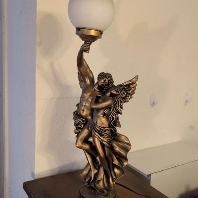 Winged Man (Cupid) Lamp