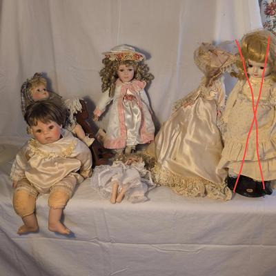 More China Head Dolls