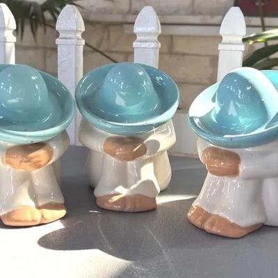 Vintage Homco Pedro Siesta Figurines