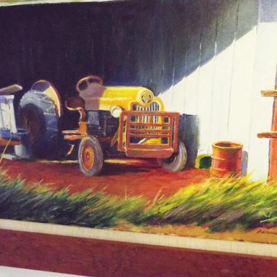 Sale Photo Thumbnail #132: FOLK ART ORIGINAL PAINTING