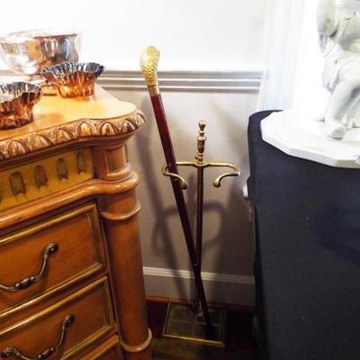 Sale Photo Thumbnail #9: UMBRELLA AND WALKING STICK STAND