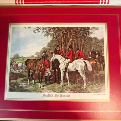 Two Boxes of Pimpernel “English Fox Hunting” Placemats – 8 Total