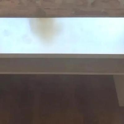 Trueform Gray Concrete Custom Console Table