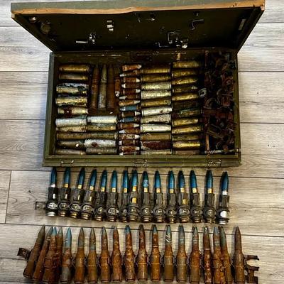 Artillery Shells And Rack