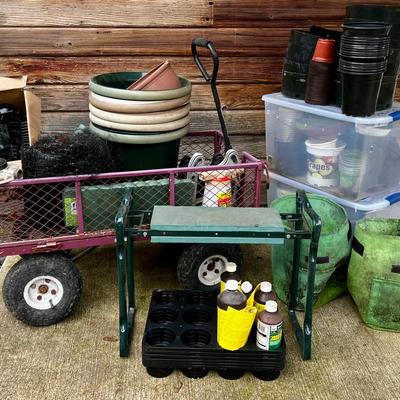 Loaded Yard Cart or Get Your Spring On!