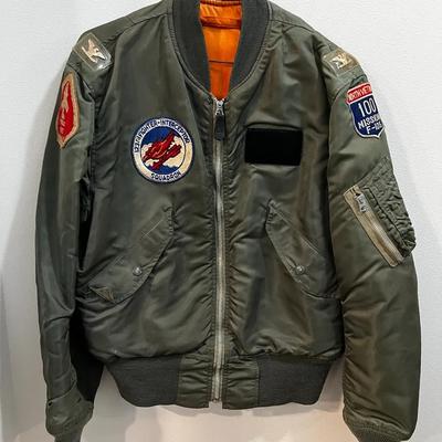 USAF 100 Missions North Vietnam Flight Jacket #2